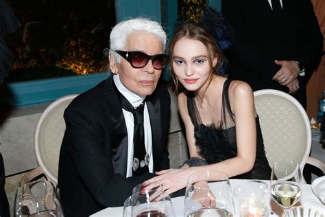 lily rose depp karl lagerfeld